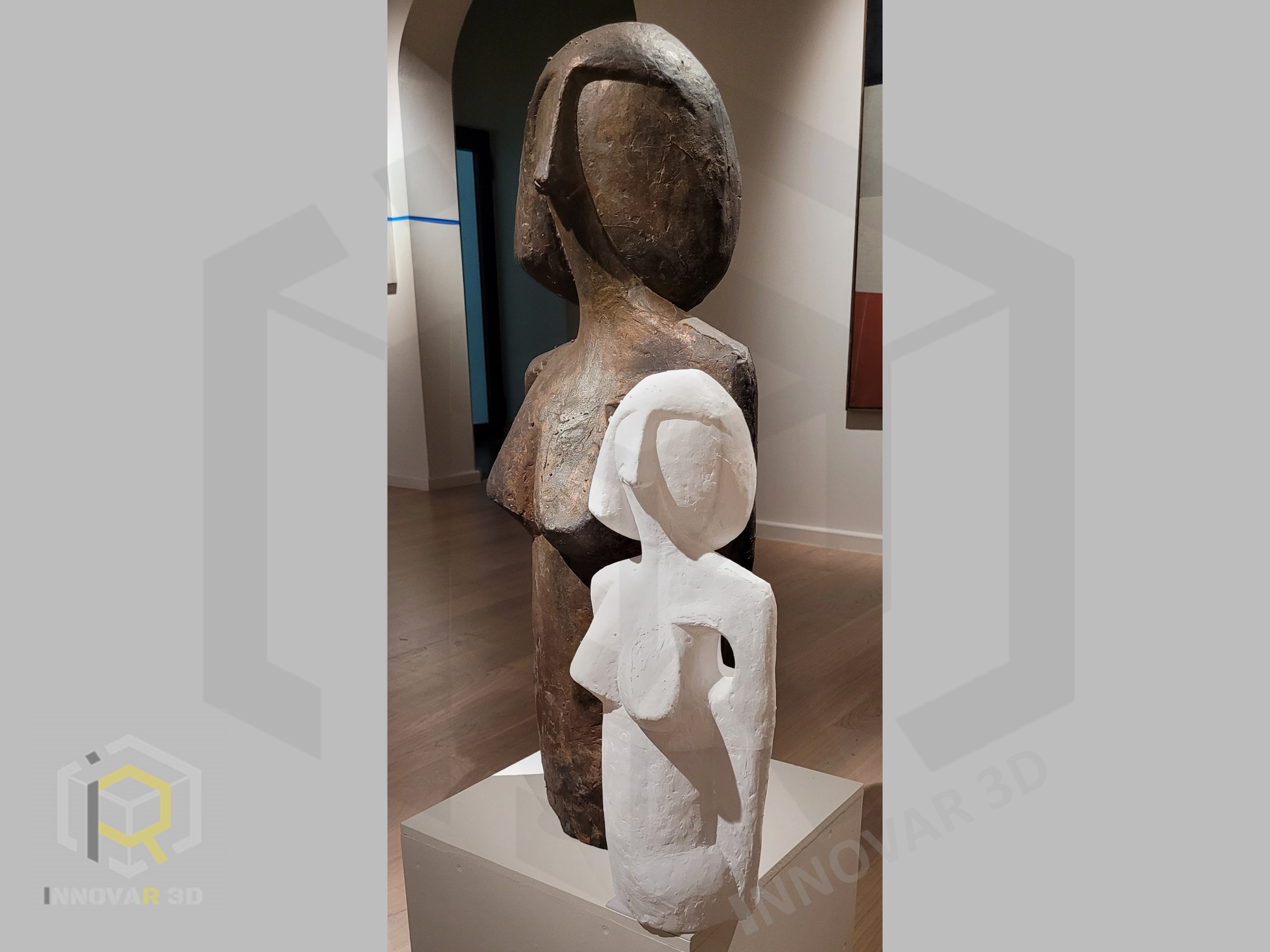 Skanowanie 3D było realizowane w ramach projektu "Kultura bez barier" w Muzeum Okręgowy im. Leona Wyczółkowskiego w Bydgoszczy.  Druk 3D w muzealnictwie