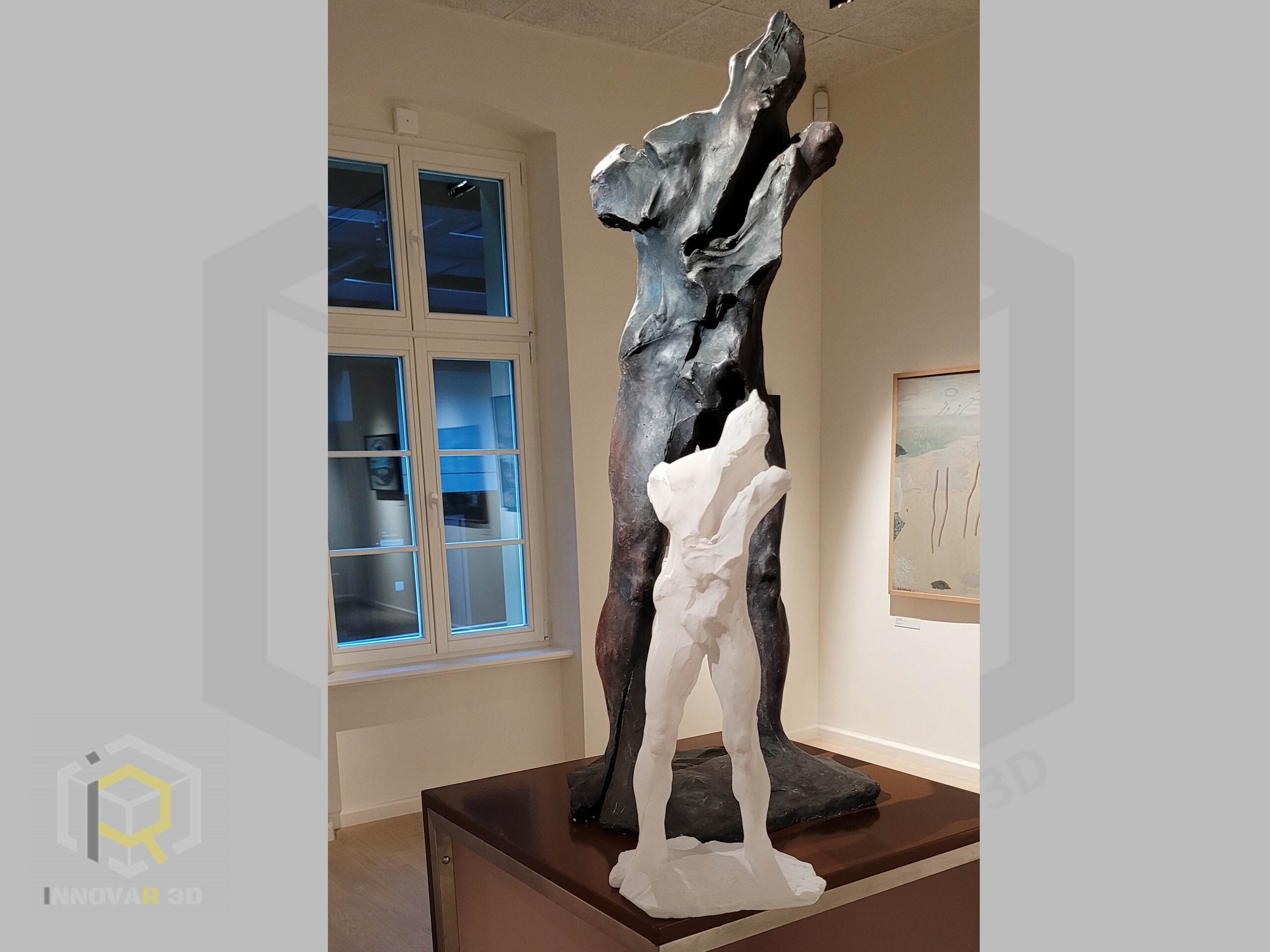 Skanowanie 3D było realizowane w ramach projektu "Kultura bez barier" w Muzeum Okręgowy im. Leona Wyczółkowskiego w Bydgoszczy.  Drukowanie 3D rzeźb w muzeum